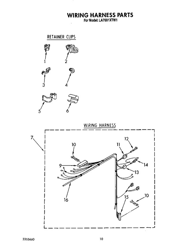 Diagram for LA7680XTF1