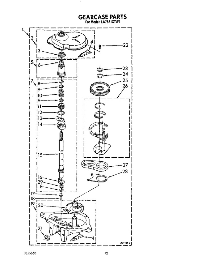 Diagram for LA7680XTF1