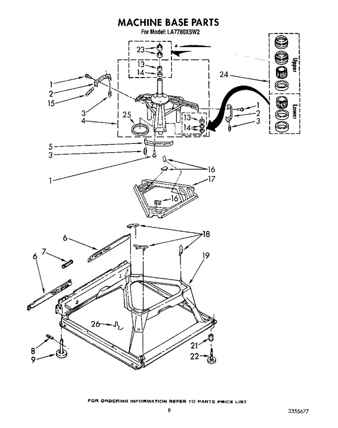 Diagram for LA7780XSW2