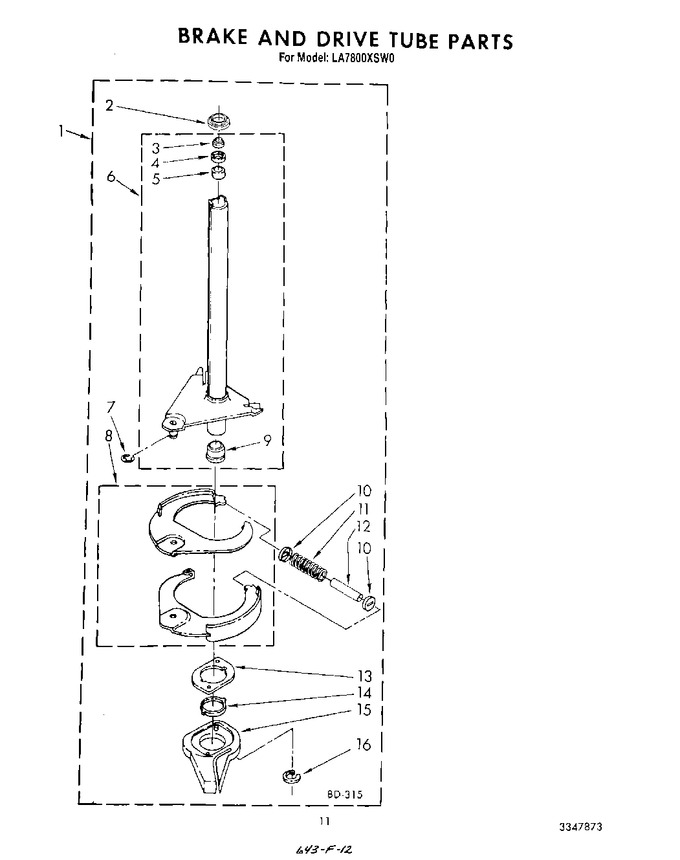 Diagram for LA7800XSW0