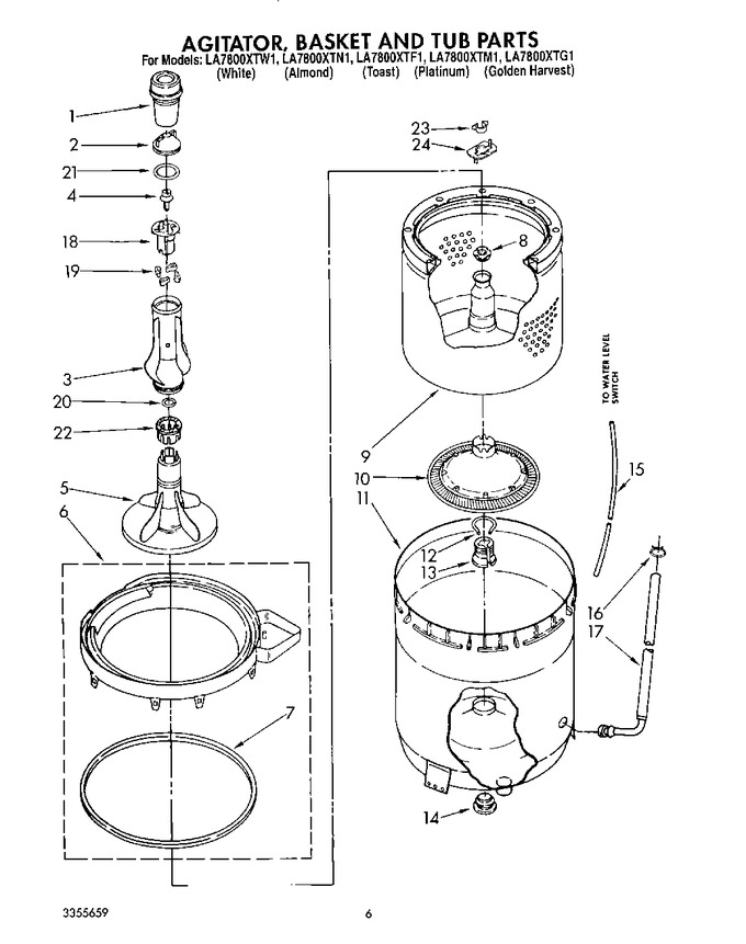 Diagram for LA7800XTM1