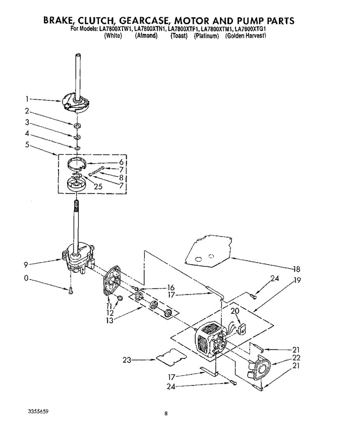 Diagram for LA7800XTM1