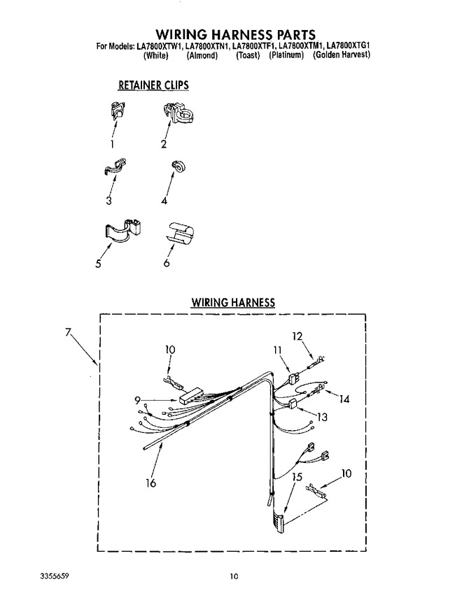 Diagram for LA7800XTM1