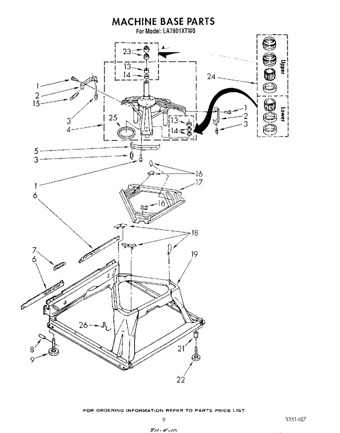 Diagram for LA7801XTF0