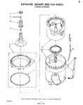Diagram for 04 - Agitator, Basket And Tub