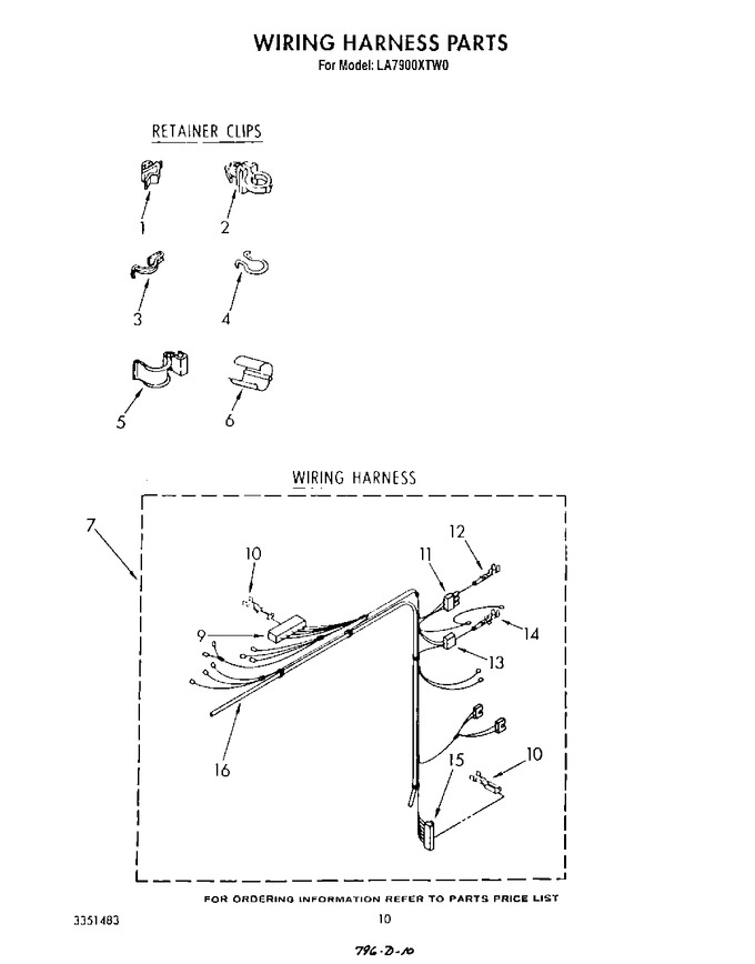 Diagram for LA7900XTG0