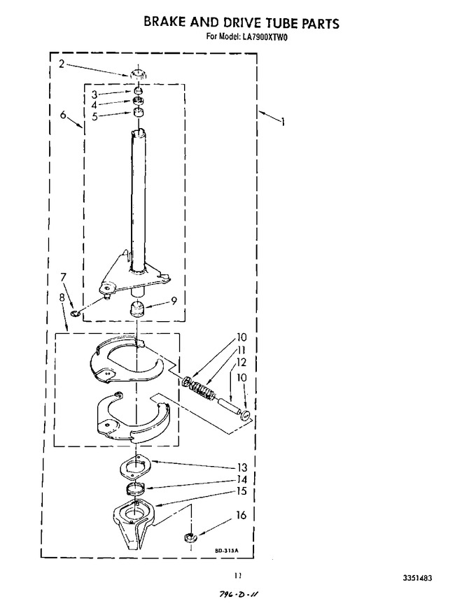 Diagram for LA7900XTW0