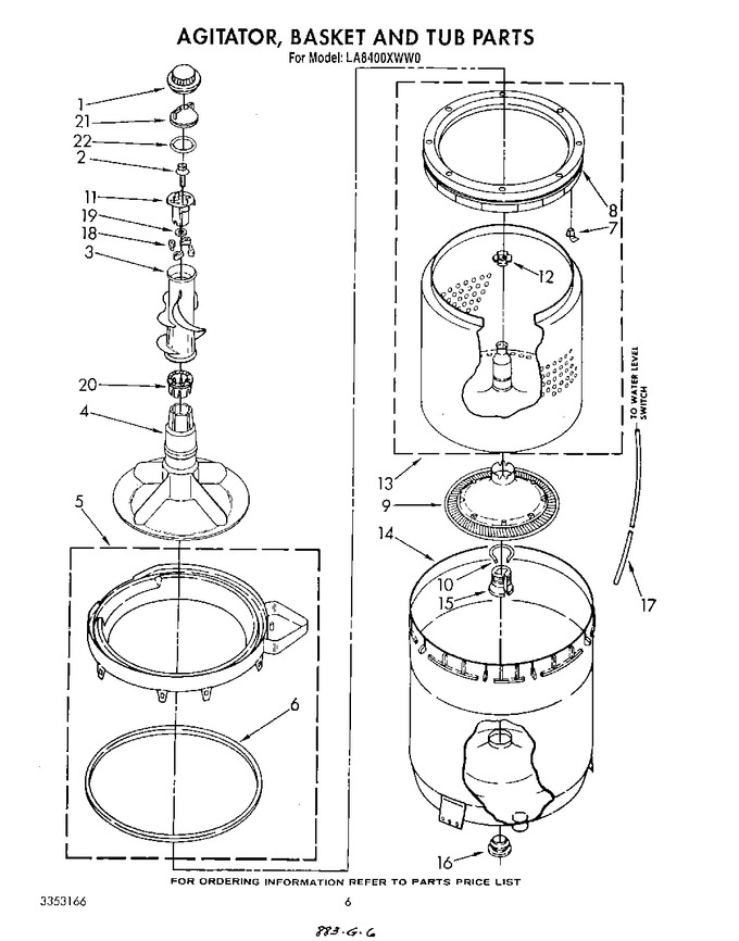 Diagram for LA8400XWW0