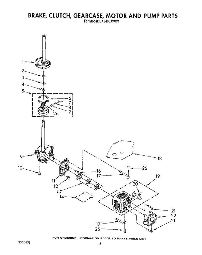 Diagram for LA8400XWG1