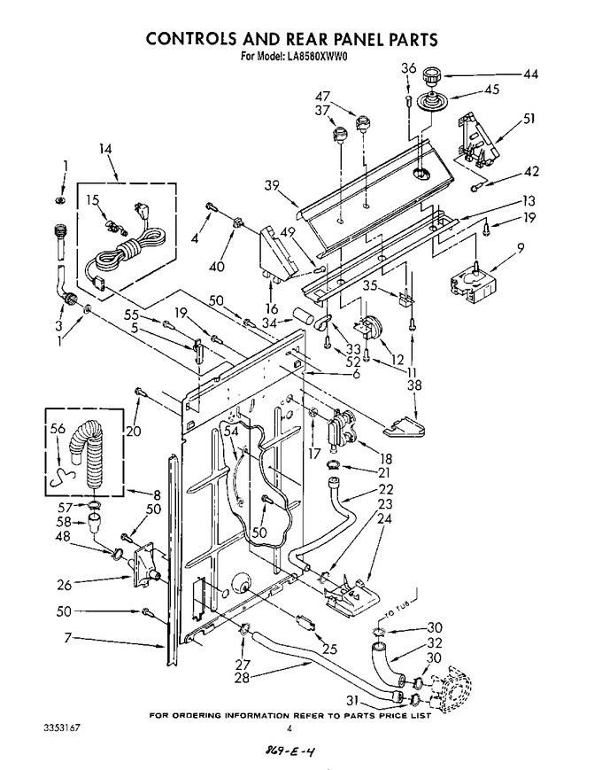 Diagram for LA8580XWF0