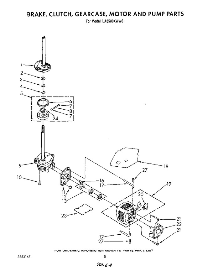 Diagram for LA8580XWF0