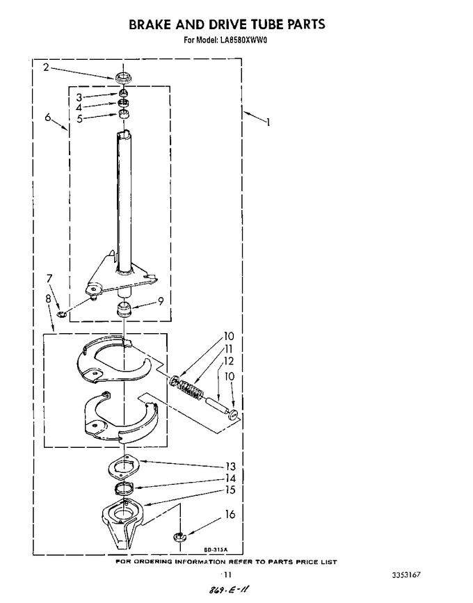 Diagram for LA8580XWN0