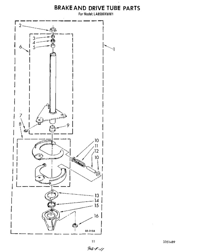 Diagram for LA8580XWN1