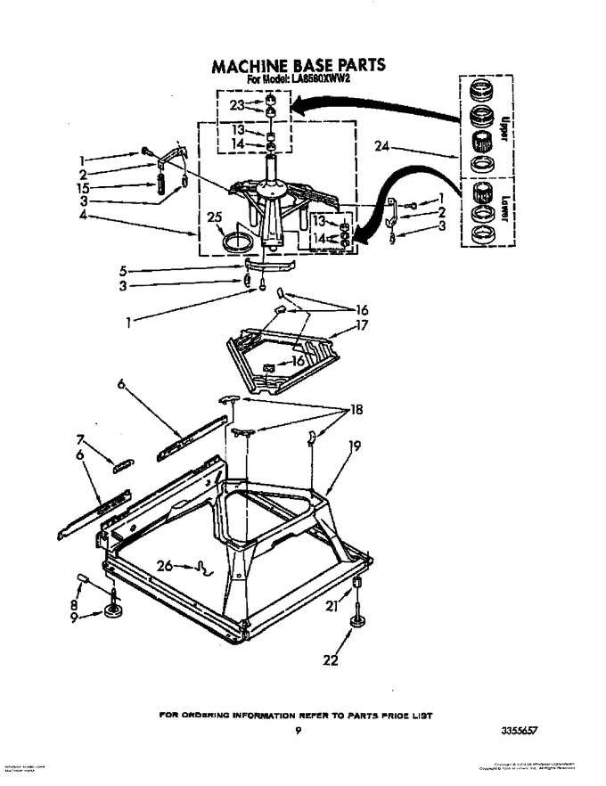 Diagram for LA8580XWG2