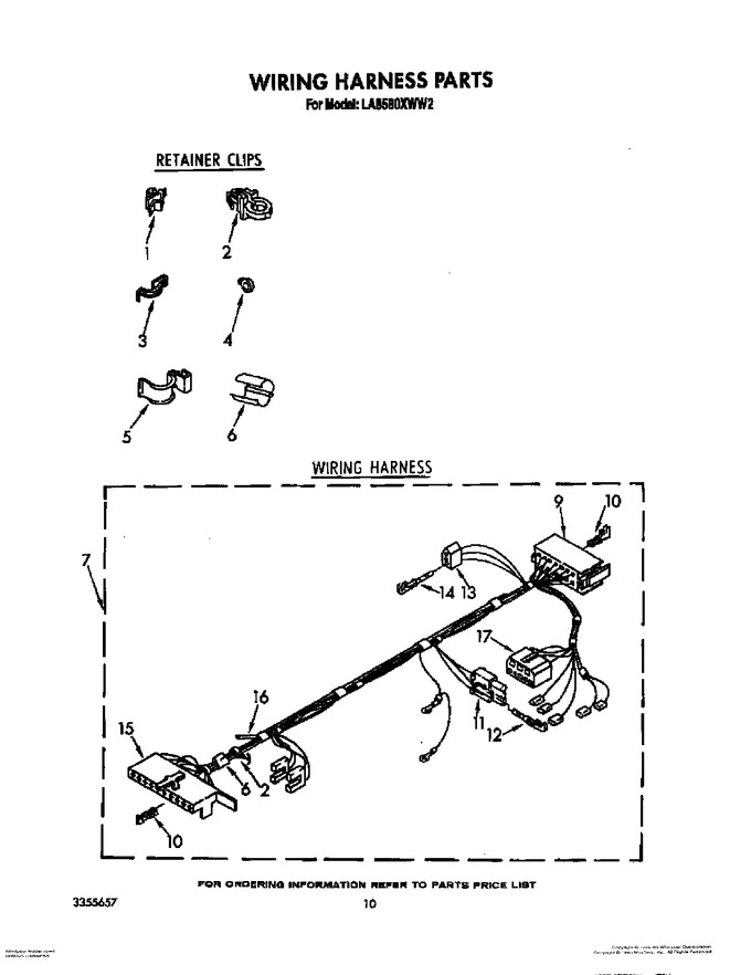 Diagram for LA8580XWN2