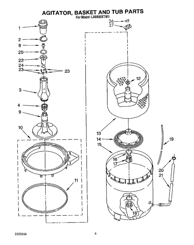 Diagram for LA8800XTF1