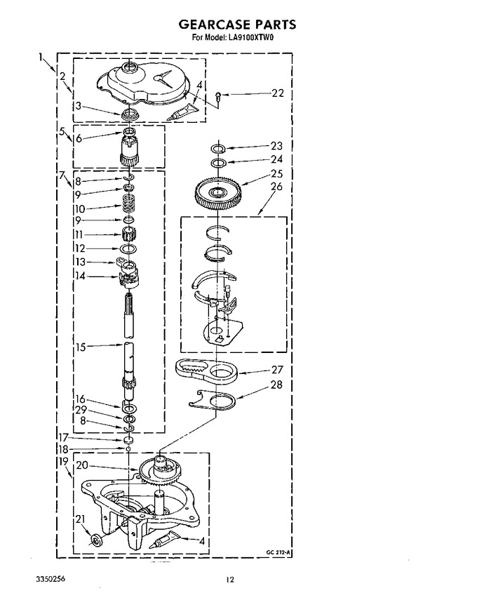 Diagram for LA9100XTM0