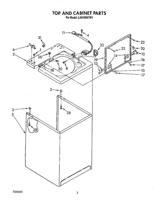 Diagram for LA9100XTW1