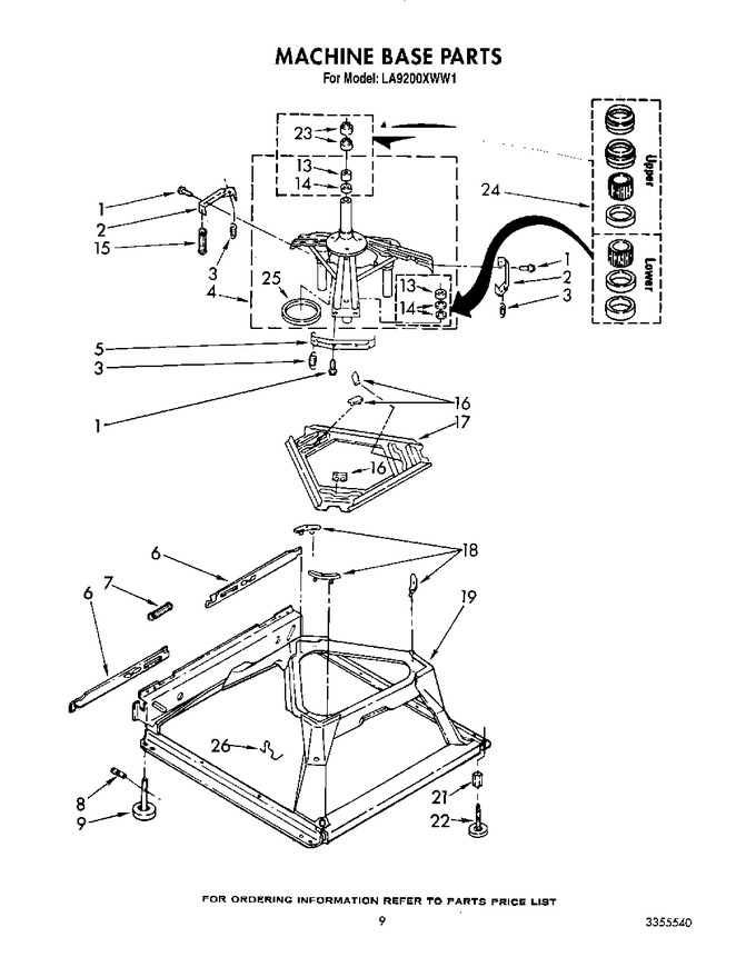 Diagram for LA9200XWN1