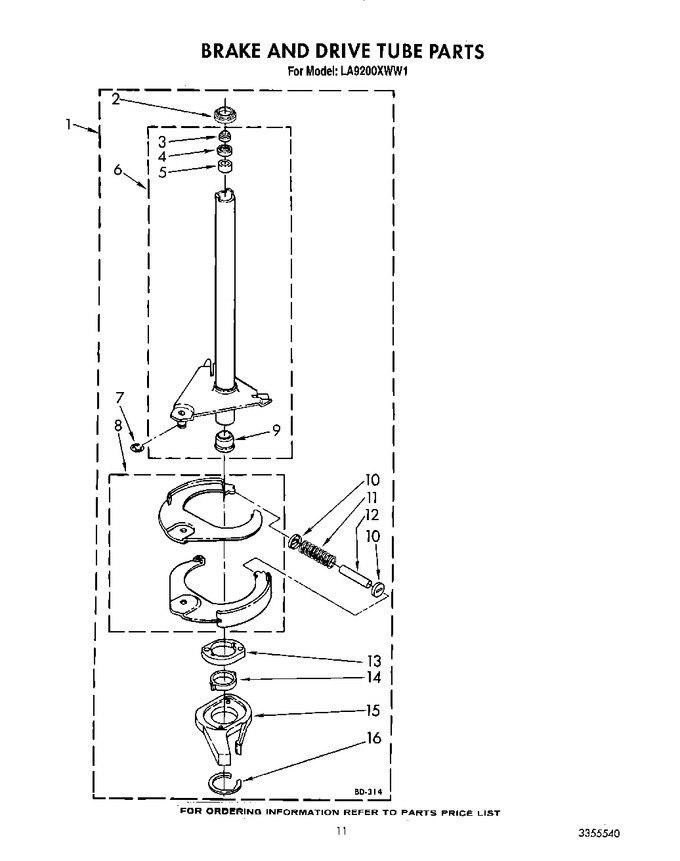 Diagram for LA9200XWN1