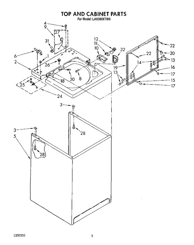 Diagram for LA9300XTM0