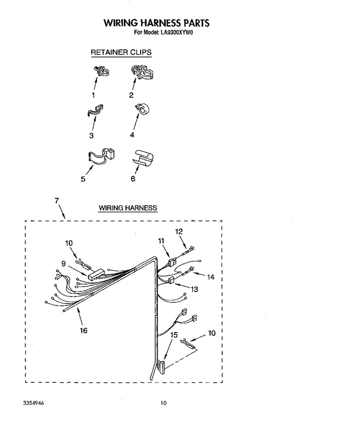 Diagram for LA9300XYW0