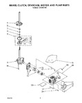 Diagram for 06 - Brake, Clutch, Gearcase, Motor And Pump