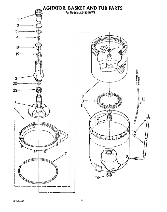 Diagram for LA9480XWW1