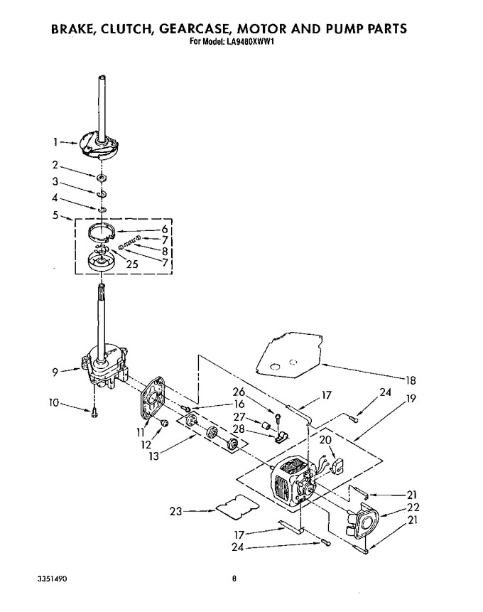 Diagram for LA9480XWN1
