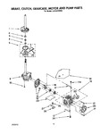 Diagram for 07 - Brake, Clutch, Gearcase, Motor And Pump