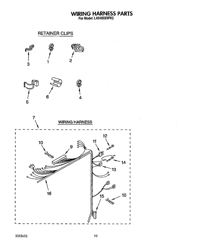 Diagram for LA9480XWW2