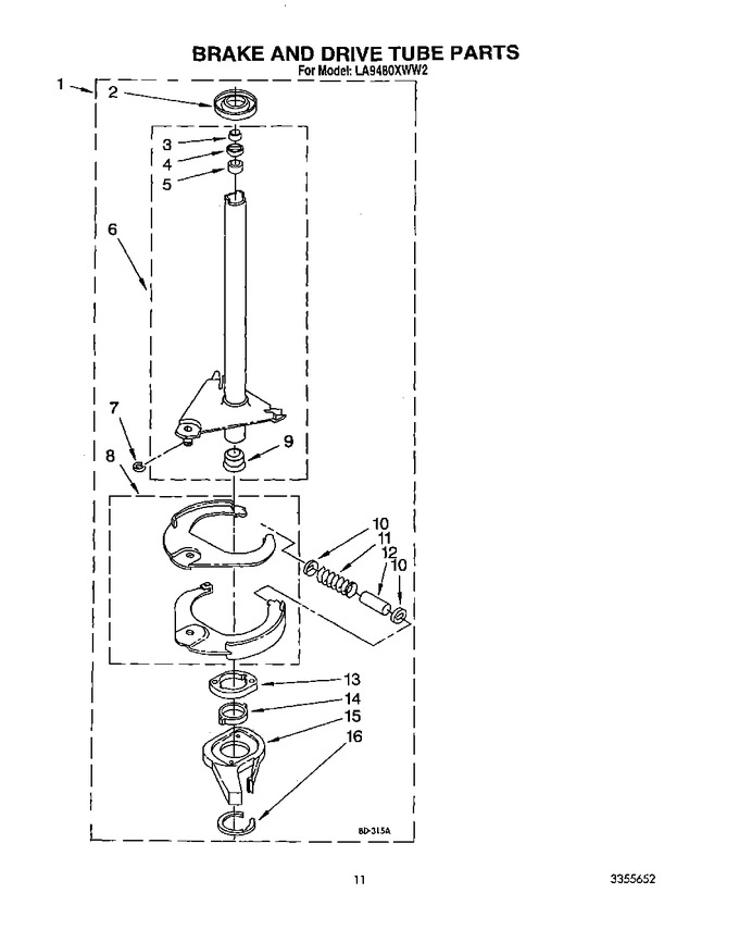 Diagram for LA9480XWW2