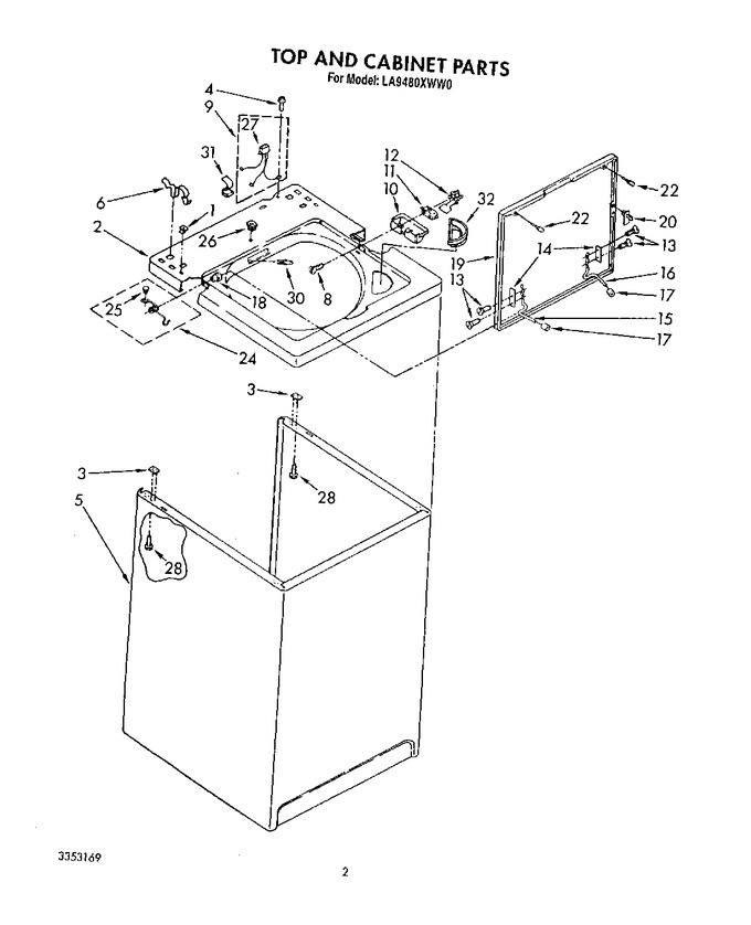 Diagram for LA9480XWW0