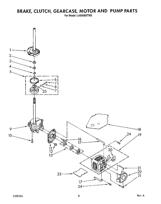 Diagram for LA9500XTG0