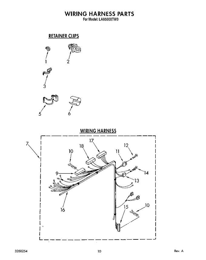 Diagram for LA9500XTF0