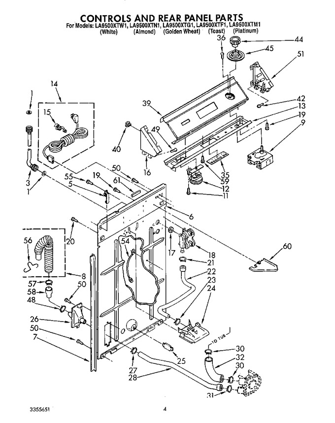 Diagram for LA9500XTN1