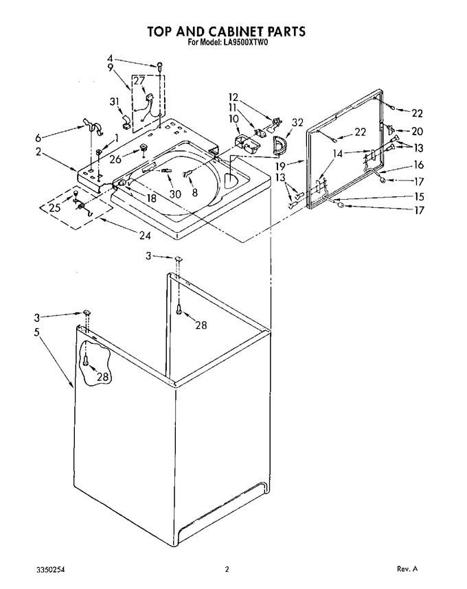 Diagram for LA9500XTW0