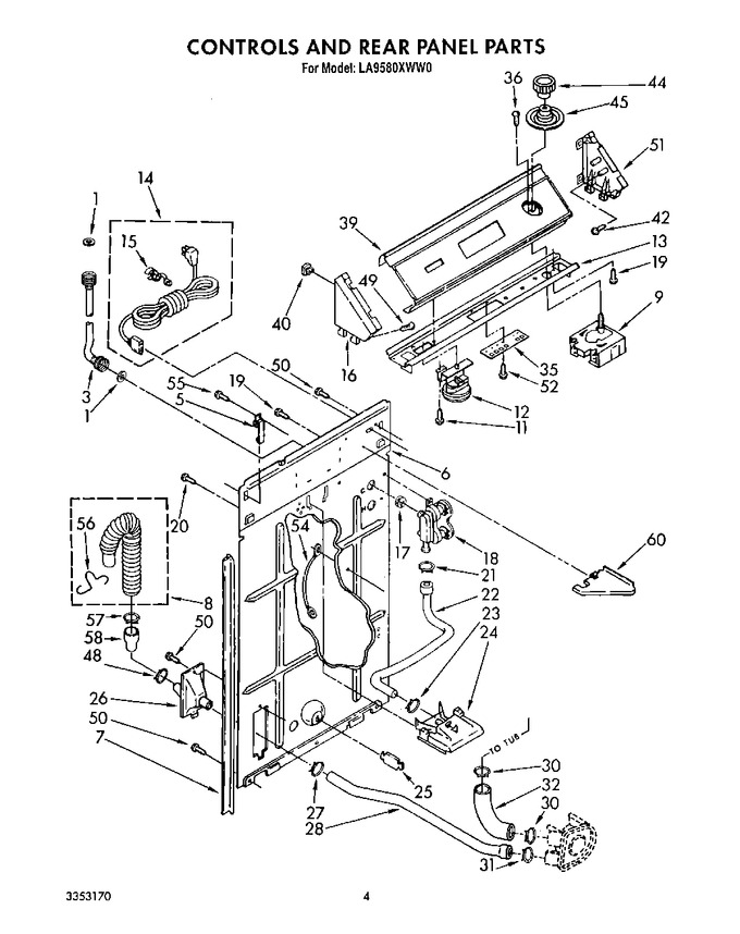Diagram for LA9580XWW0
