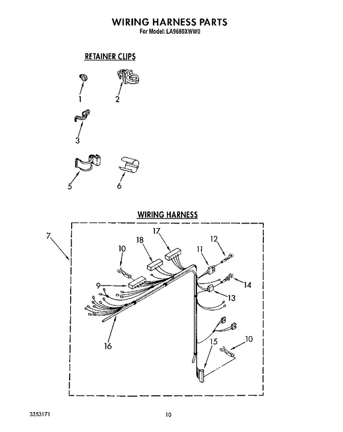 Diagram for LA9680XWN0