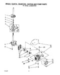 Diagram for 07 - Brake, Clutch, Gearcase, Motor And Pump