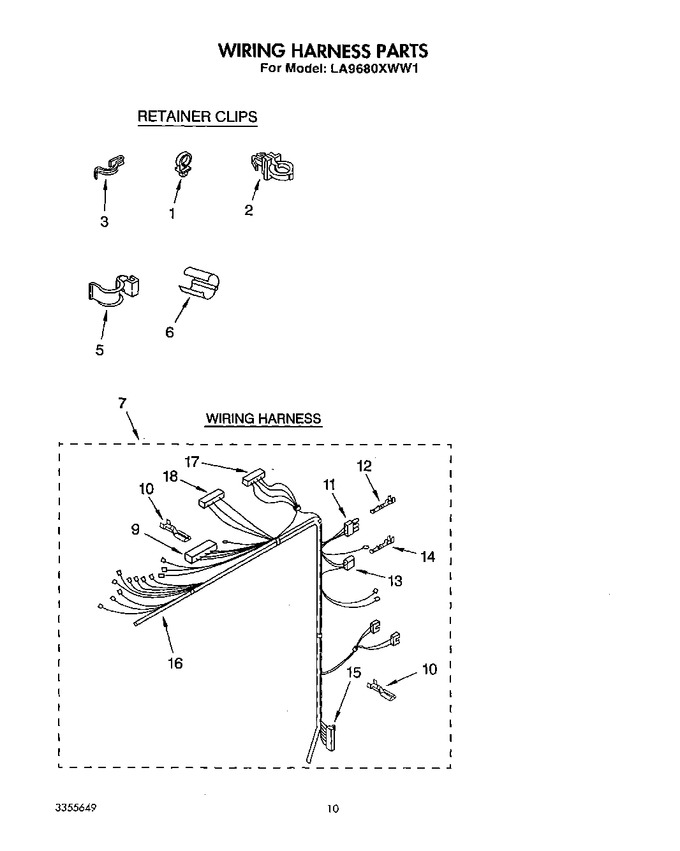 Diagram for LA9680XWW1