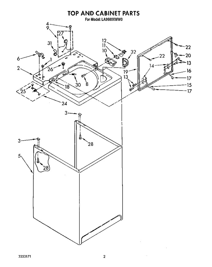 Diagram for LA9680XWN0