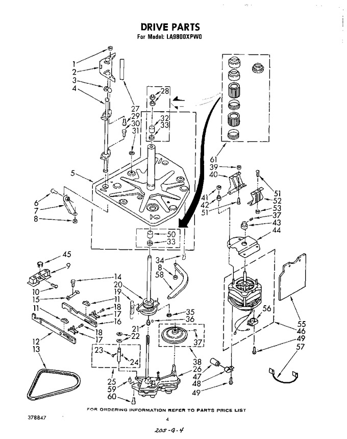 Diagram for LA9800XPW0