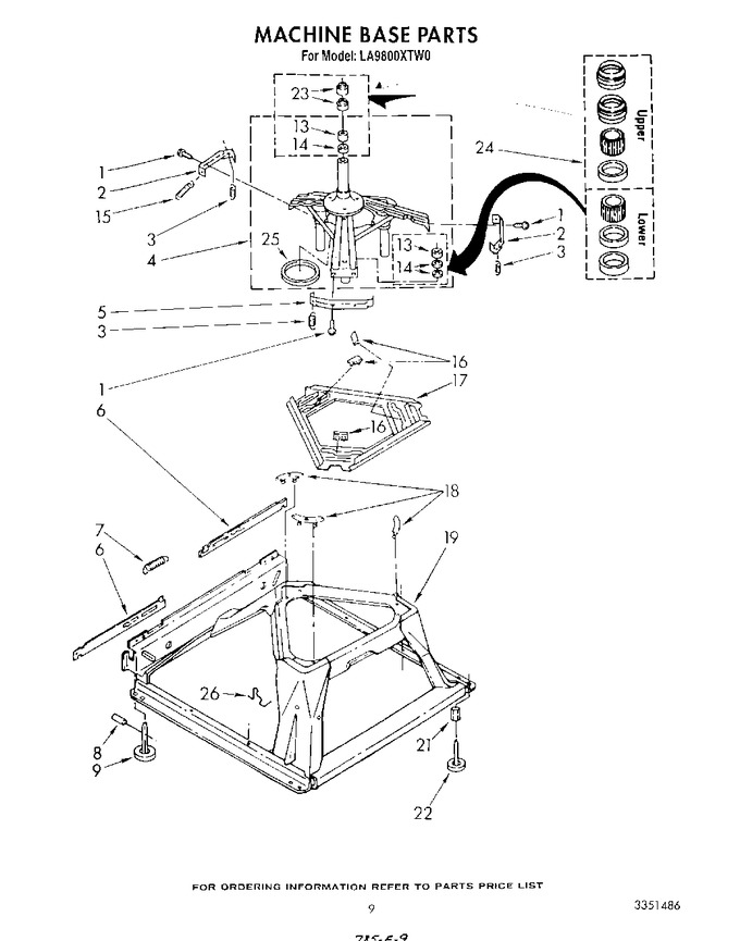 Diagram for LA9800XTW0