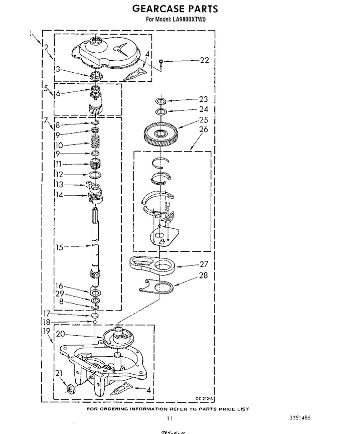 Diagram for LA9800XTN0