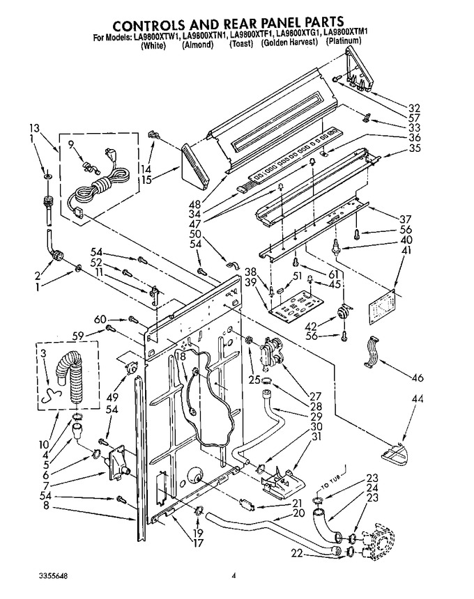 Diagram for LA9800XTF1