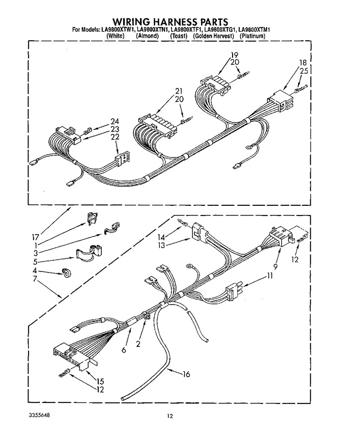 Diagram for LA9800XTN1