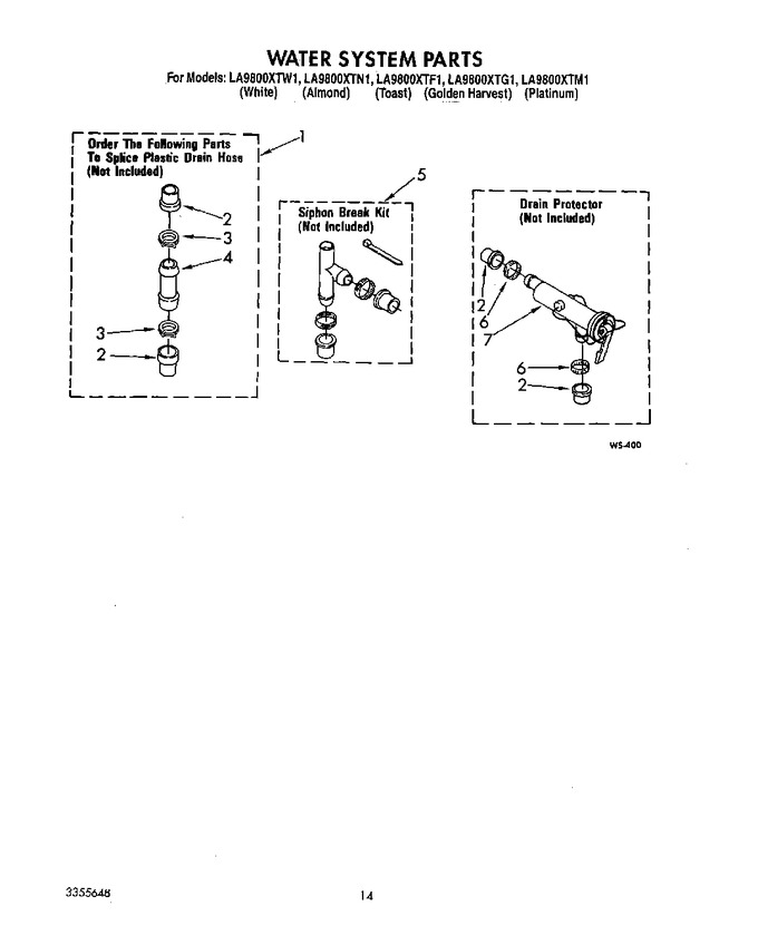 Diagram for LA9800XTN1