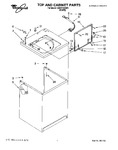 Diagram for 01 - Top And Cabinet, Lit/optional