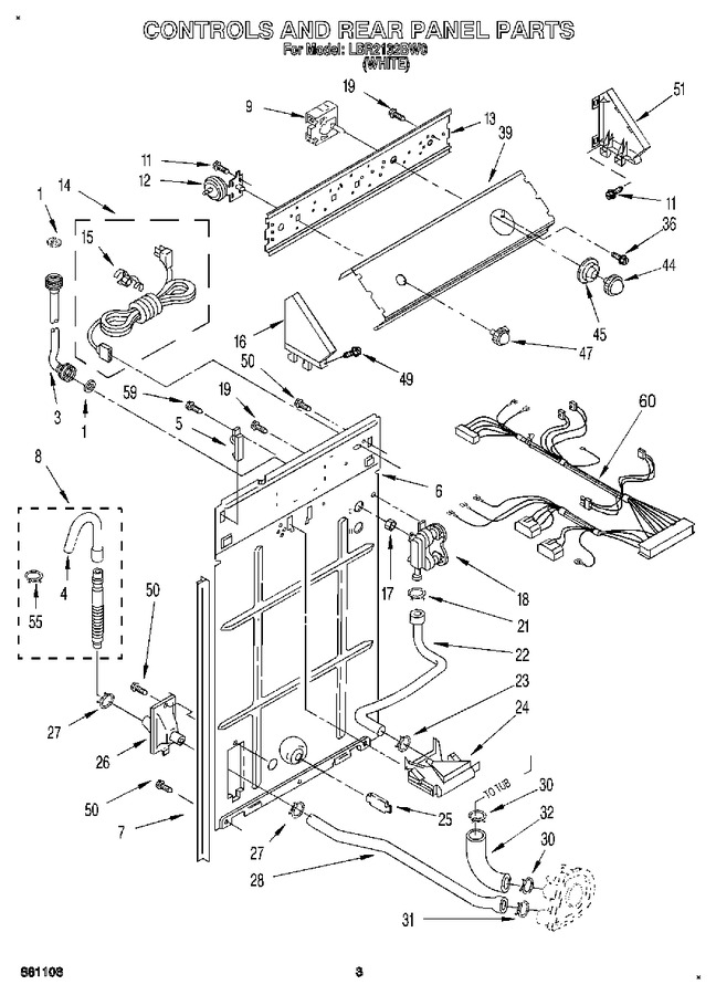 Diagram for LBR2132BW0